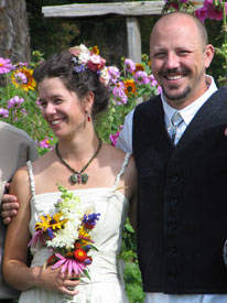 The Bride and Groom